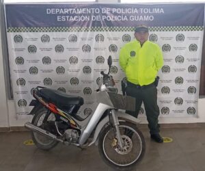 La Policía del Tolima logro recuperar dos motocicletas en los municipios de Guamo y Ortega 11 IMG 20240113 WA0005