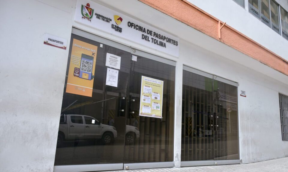 oficina pasaportes tolima