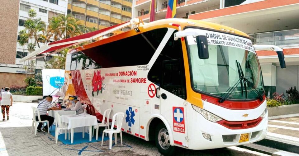 banco de sangre movil tolima