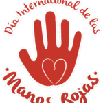 logo manos rojas