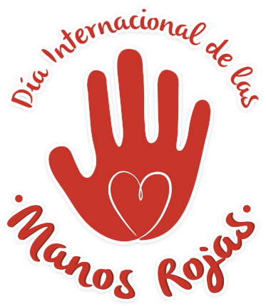 logo manos rojas