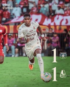 El Deportes Tolima empató 1-1 como visitante frente a América de Cali en el Estadio Pascual Guerrero 11 IMG 20260316 WA0001
