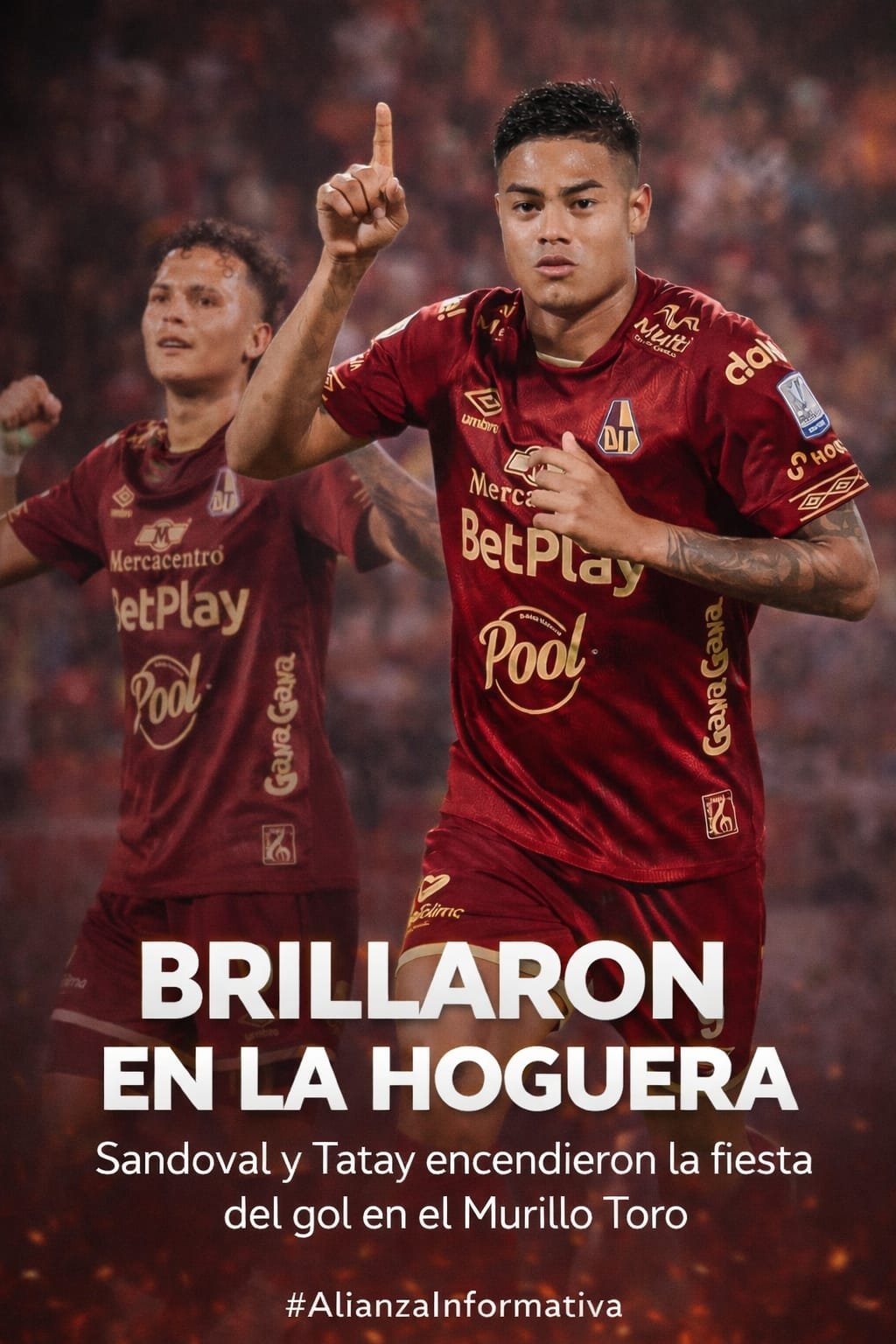 Tolima desató la fiesta en el Murillo Toro. Goleó, remontó y enamoró a ...